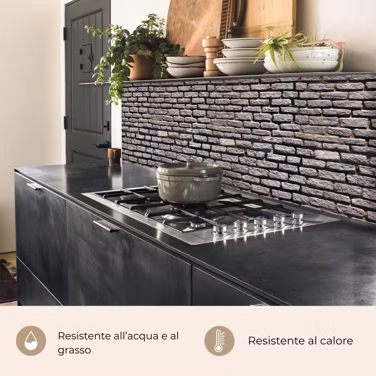 Schienale cucina - Pavimentato - Robusto - Muro - Pietra — 5