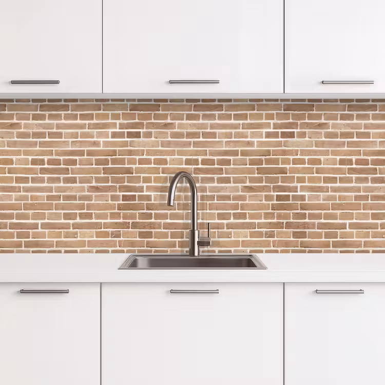 Schienale cucina - Pietre - Marrone - Luce - Modello — 4
