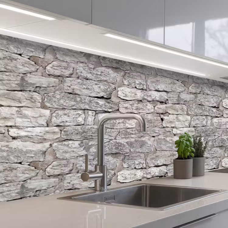 Schienale cucina - Pietre naturali - Muro - Sgretolamento — 2