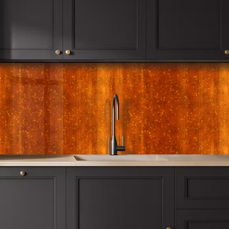 Schienale cucina - Ruggine - Arancione - Rosso - Macchie — 6