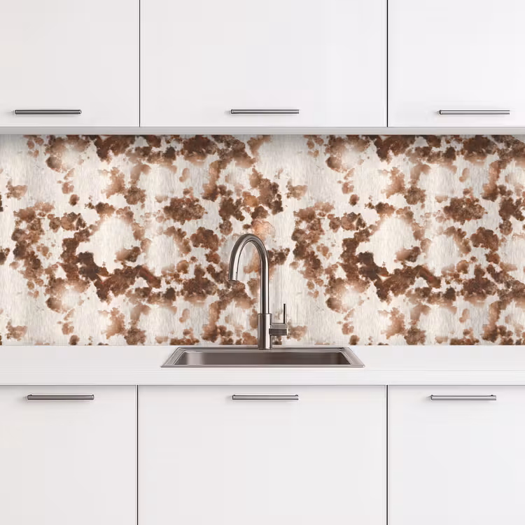 Schienale cucina - Ruggine - Marrone - Macchie - Metallo — 4