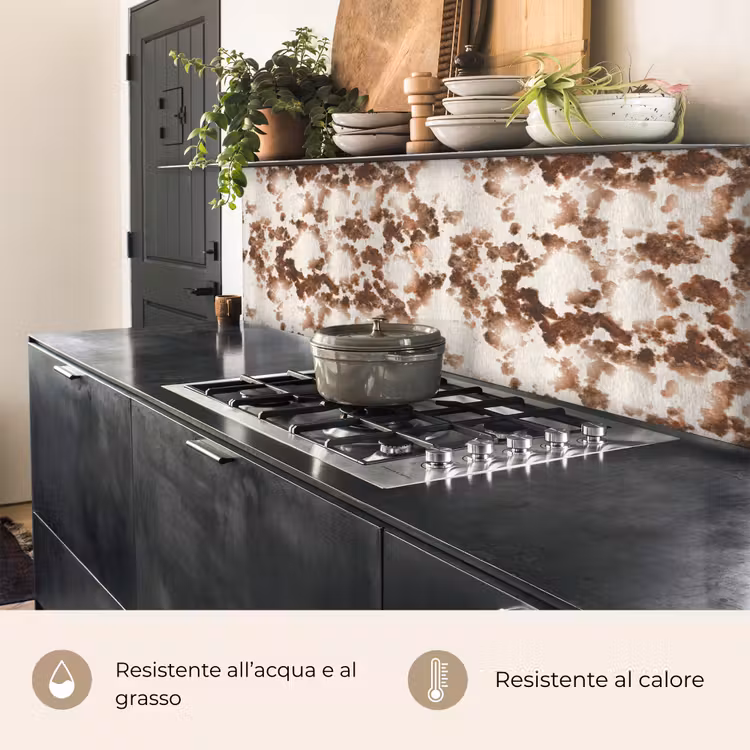Schienale cucina - Ruggine - Marrone - Macchie - Metallo — 5