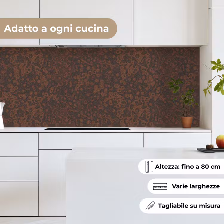 Schienale cucina - Scuro - Marrone - Ruggine — 7