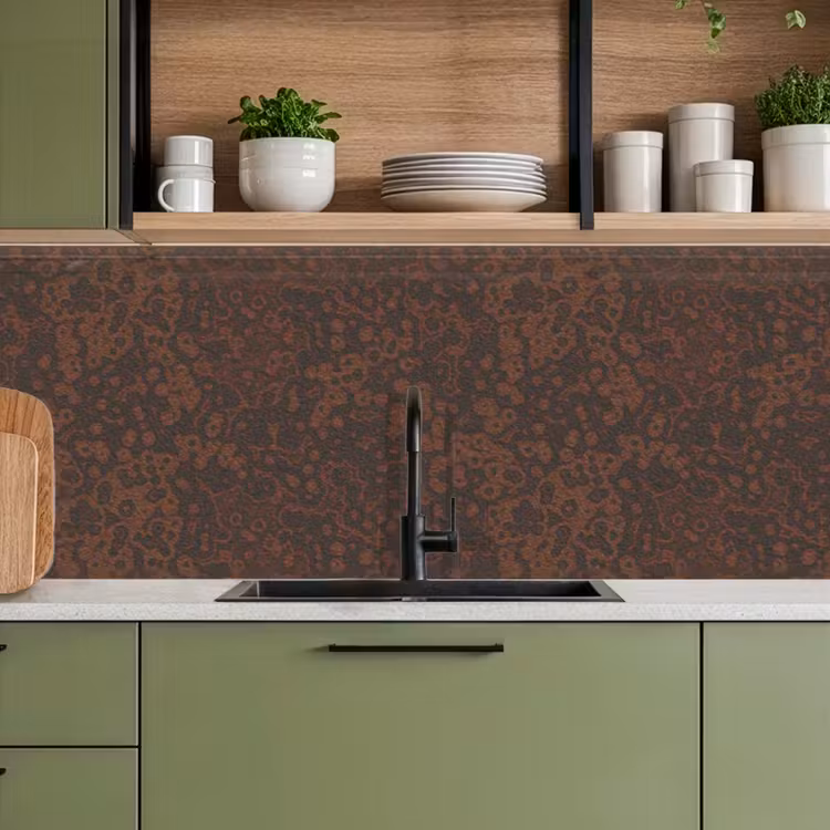 Schienale cucina - Scuro - Marrone - Ruggine — 8