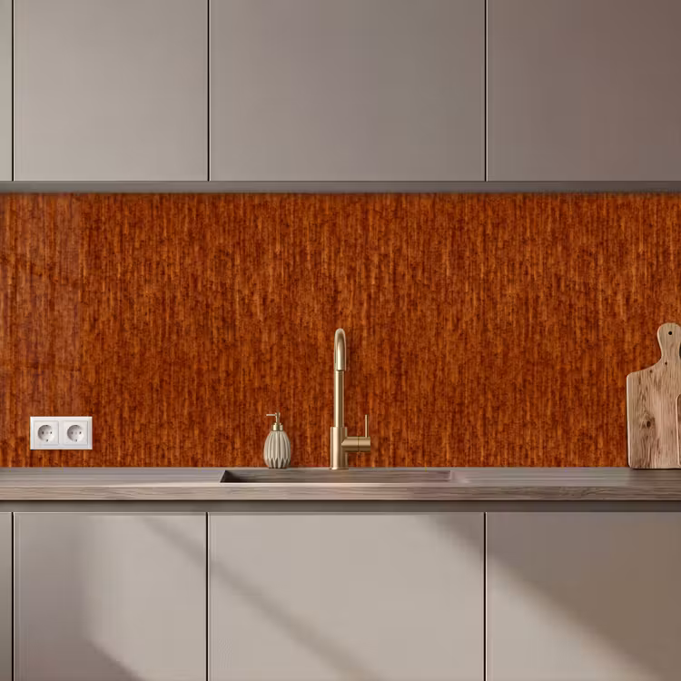 Schienale cucina - Rosso - Marrone - Metallo - Ruggine — 1