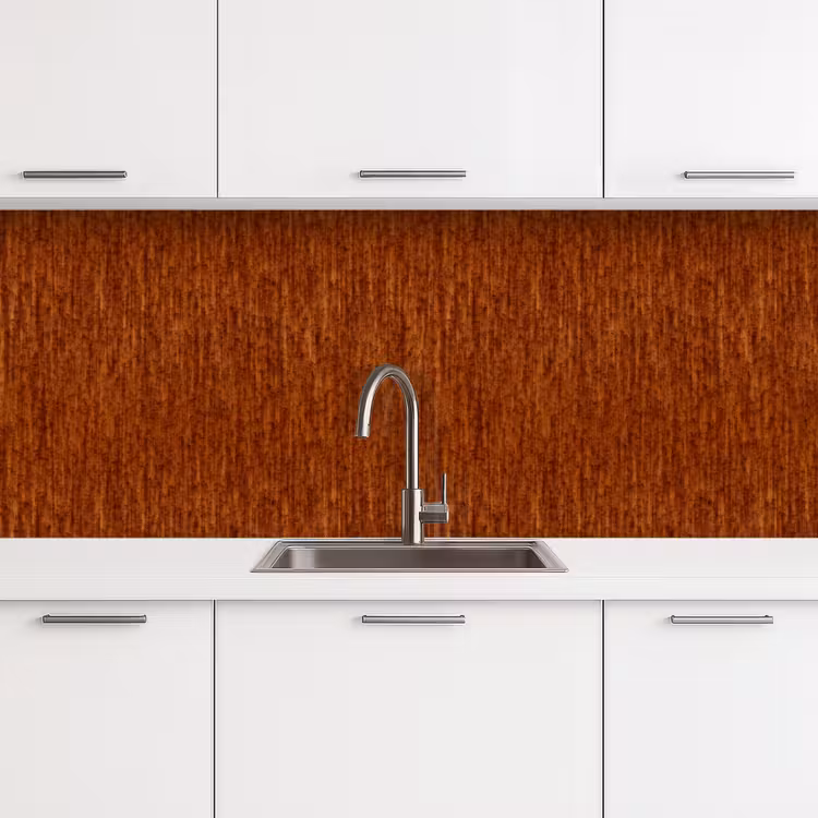 Schienale cucina - Rosso - Marrone - Metallo - Ruggine — 4