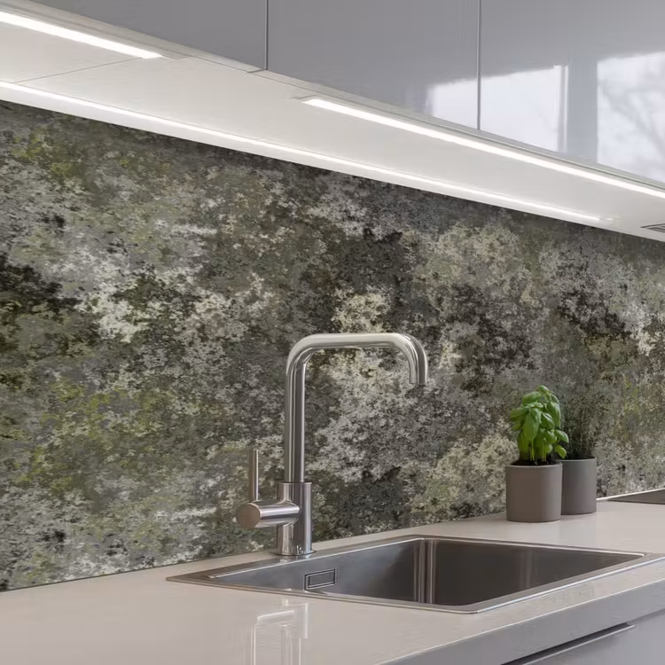 Schienale cucina - Verde - Ruggine - Macchie — 2