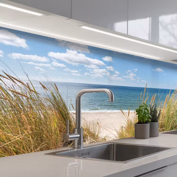 Schienale cucina - Duna - Erba - Mare - Spiaggia — 1