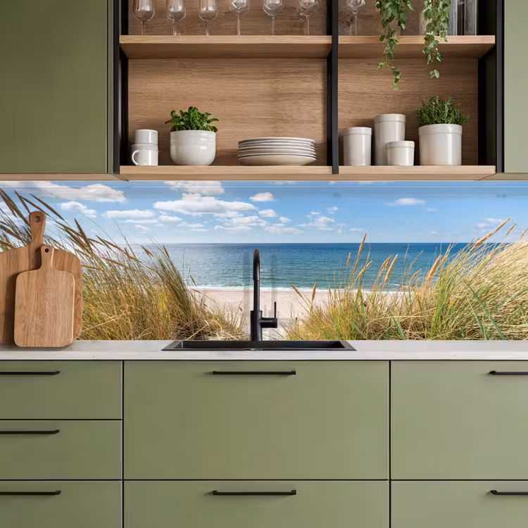 Schienale cucina - Duna - Erba - Mare - Spiaggia — 7
