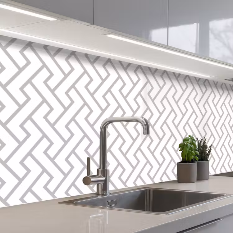 Schienale cucina - Grafica - Motivo - Moderno - Linea — 2