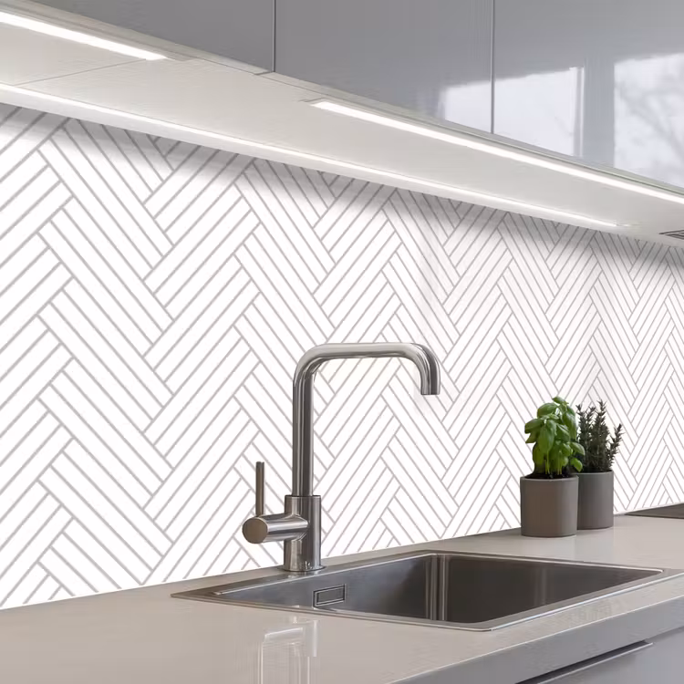 Schienale cucina - Grafica - Motivo - Moderno - Tessuto — 2