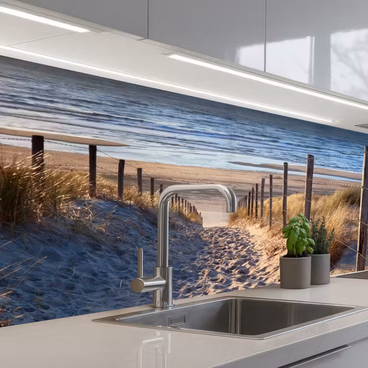 Schienale cucina - Sabbia - Spiaggia - Duna - Mare - Estate — 1
