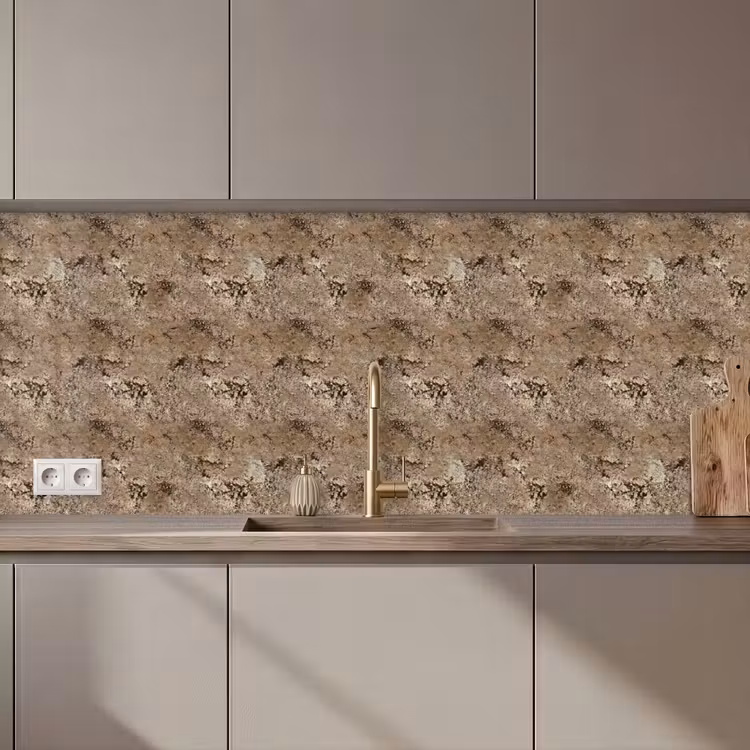 Schienale cucina - Beige - Granito - Grezzo — 1