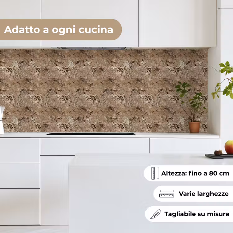 Schienale cucina - Beige - Granito - Grezzo — 7