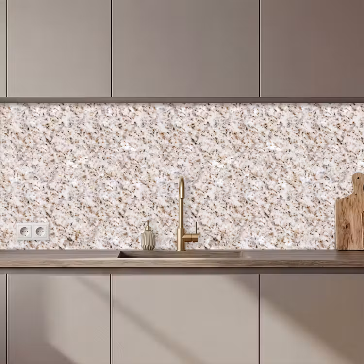 Schienale cucina - Bianco - Marrone - Granito — 1