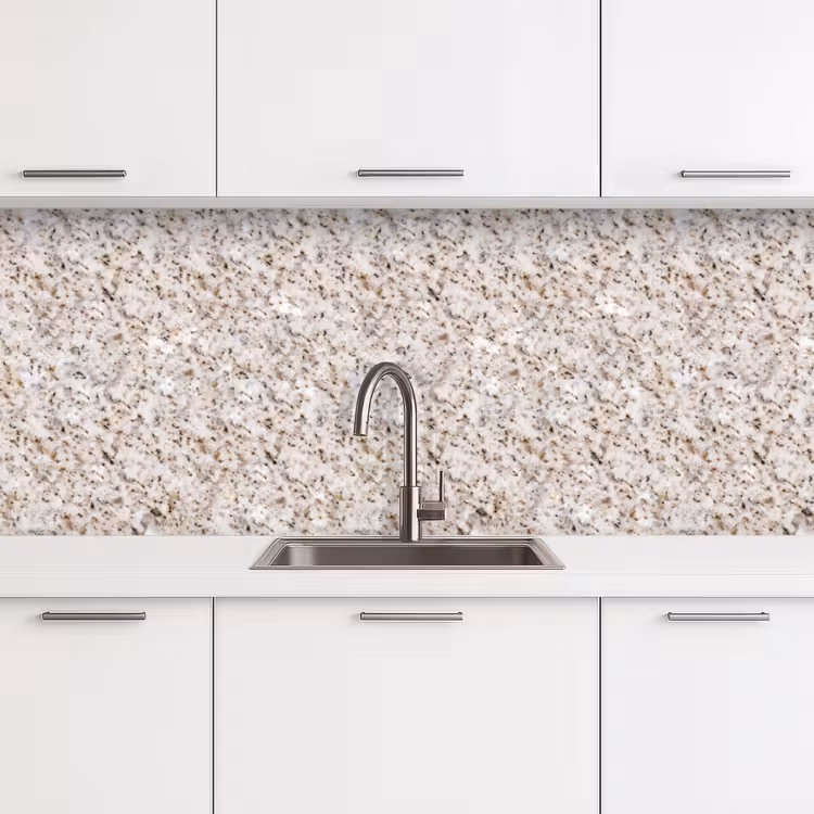 Schienale cucina - Bianco - Marrone - Granito — 4