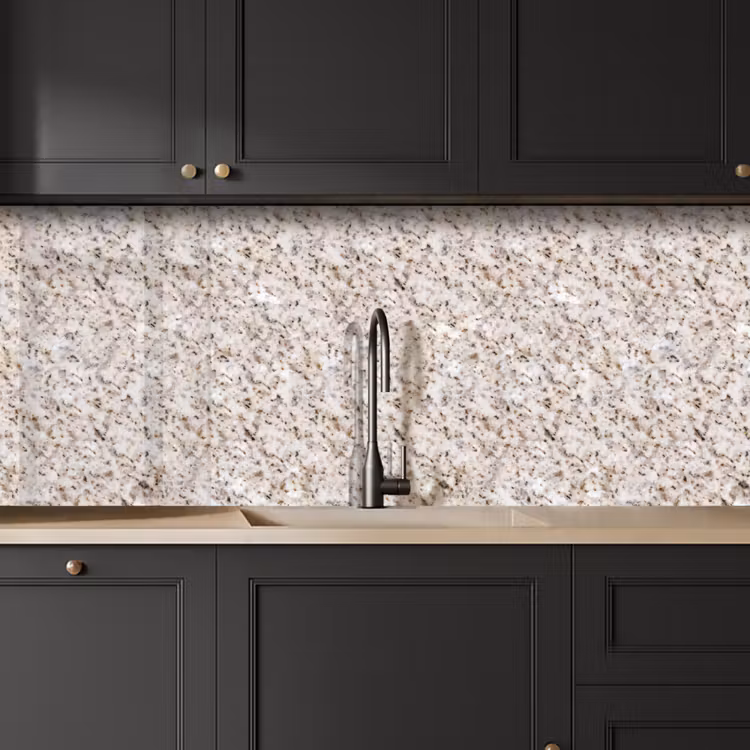 Schienale cucina - Bianco - Marrone - Granito — 6