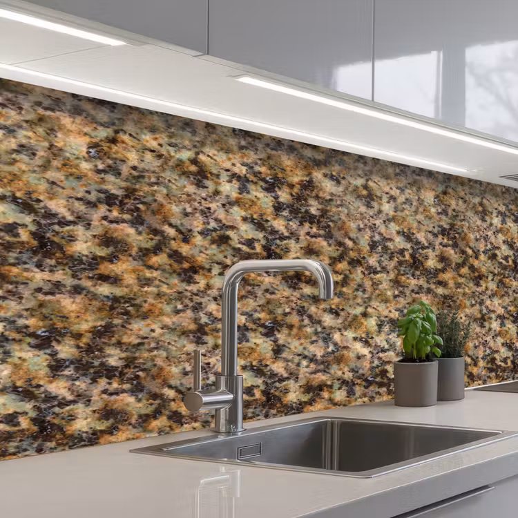 Schienale cucina - Granito - Colore - Marrone — 2