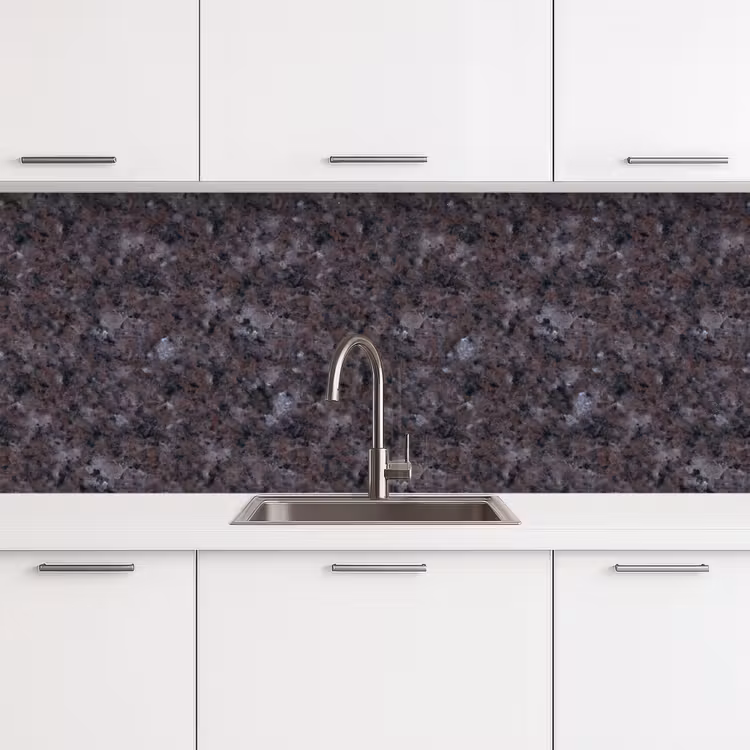 Schienale cucina - Granito - Nero - Grigio - Macchie — 4