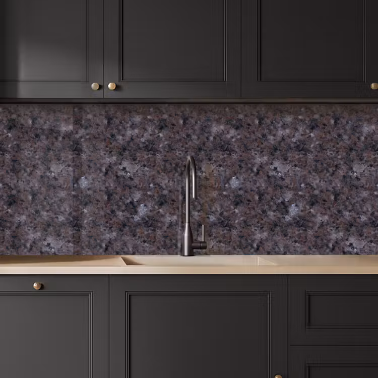 Schienale cucina - Granito - Nero - Grigio - Macchie — 6