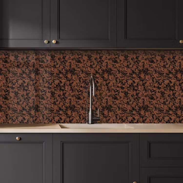 Schienale cucina - Granito - Rosso - Nero — 6