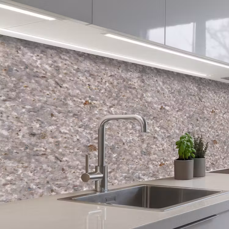 Schienale cucina - Luce - Grigio - Texture — 2