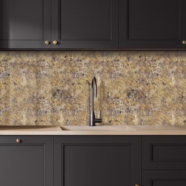 Schienale cucina - Marrone - Bianco - Macchie - Granito — 6