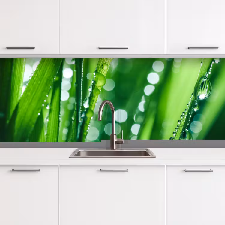 Schienale cucina - Natura - Erba - Verde — 4