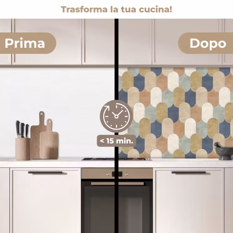 Schienale cucina - Armonia - Motivo - Colore — 3