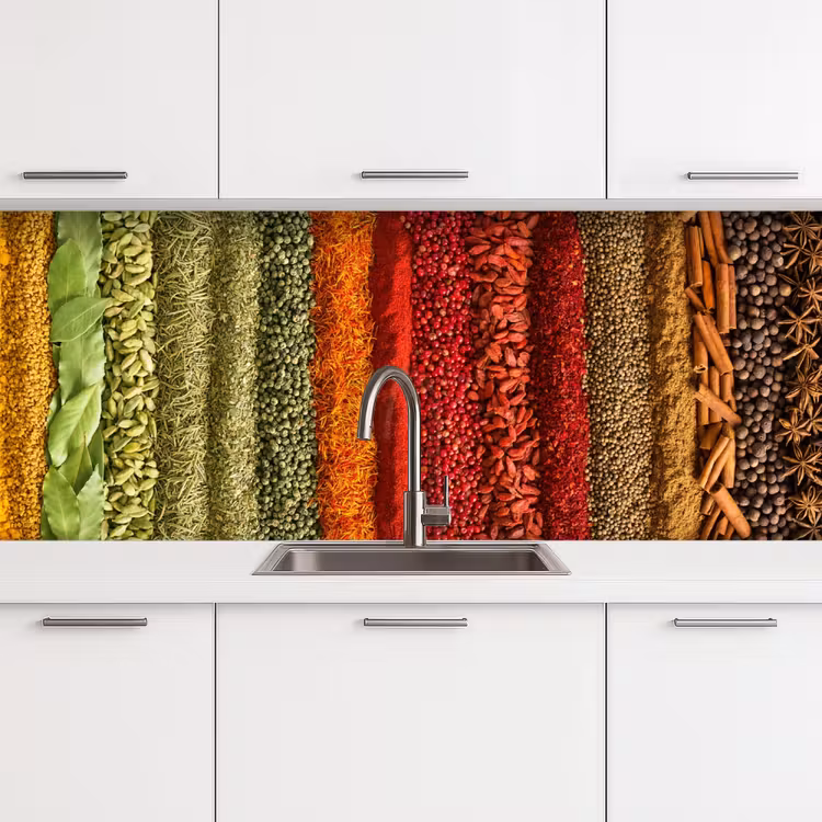 Schienale cucina - Erbe - Spezie - Colorati — 4