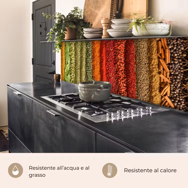 Schienale cucina - Erbe - Spezie - Colorati — 5