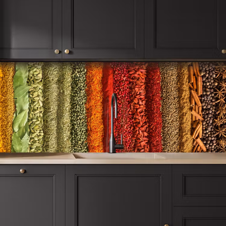 Schienale cucina - Erbe - Spezie - Colorati — 6