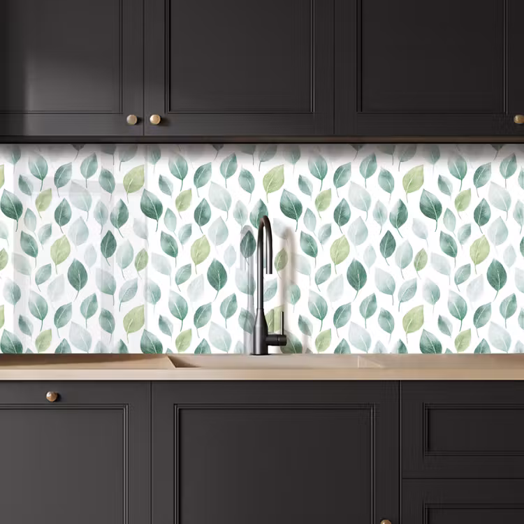 Schienale cucina - Foglia - Mix - Fresco - Verde — 6