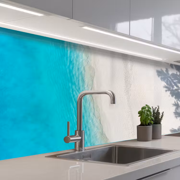 Schienale cucina - Paesaggio - Mare - Spiaggia — 2