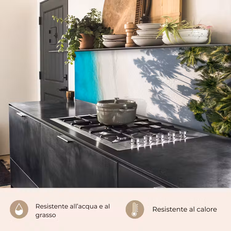Schienale cucina - Paesaggio - Mare - Spiaggia — 5