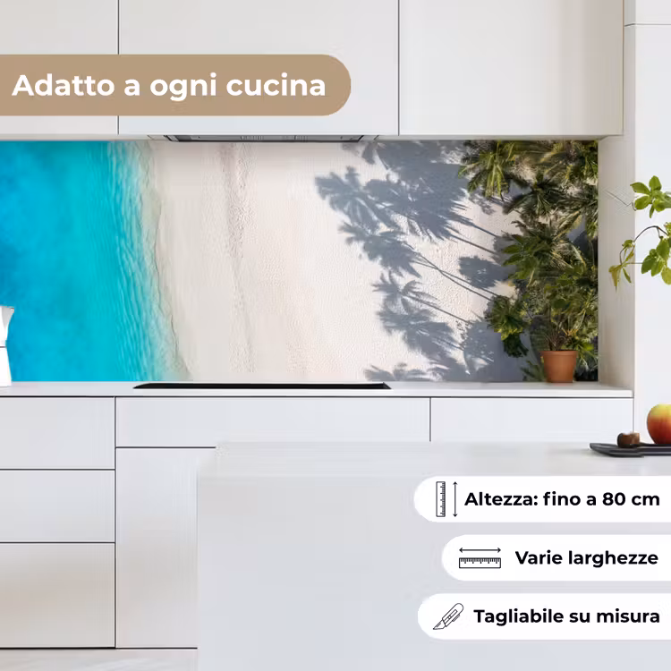 Schienale cucina - Paesaggio - Mare - Spiaggia — 7