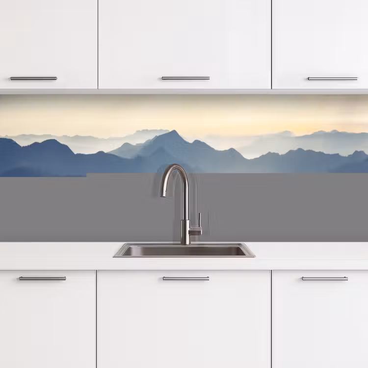 Schienale cucina - Paesaggio - Montagne - Verde - Natura — 4