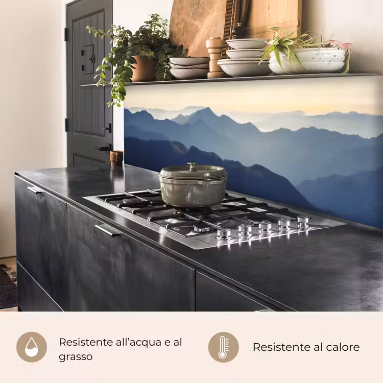 Schienale cucina - Paesaggio - Montagne - Verde - Natura — 5