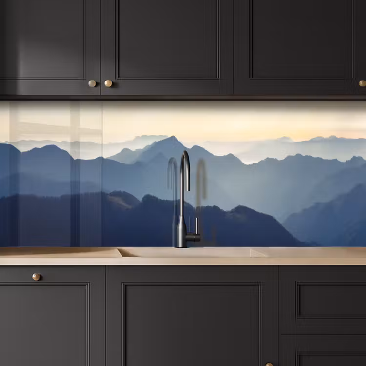 Schienale cucina - Paesaggio - Montagne - Verde - Natura — 6