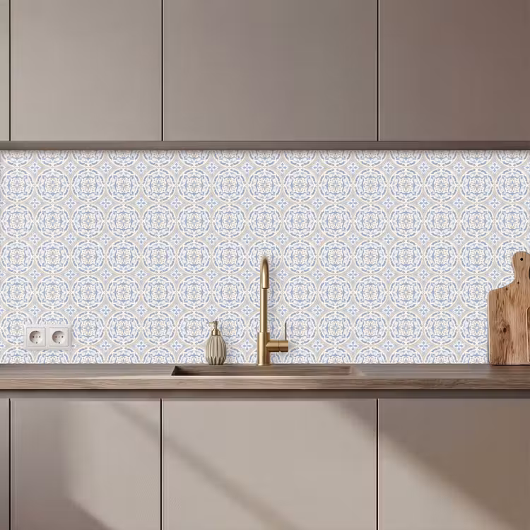 Schienale cucina - Piastrella - Motivo - Multicolore — 1