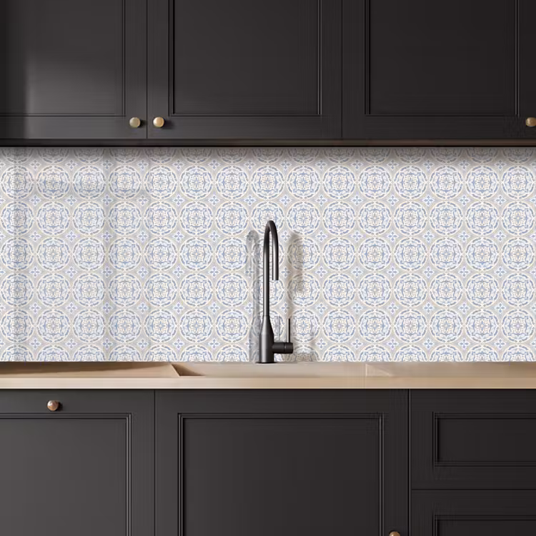 Schienale cucina - Piastrella - Motivo - Multicolore — 6