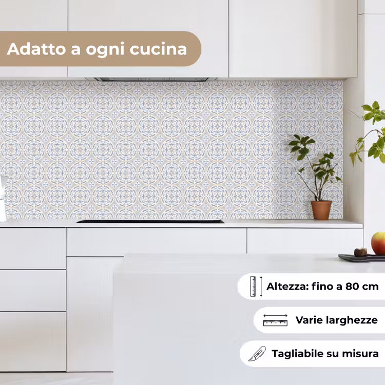 Schienale cucina - Piastrella - Motivo - Multicolore — 7