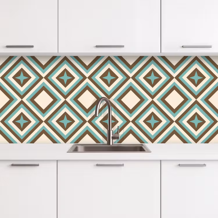 Schienale cucina - Anni '50 - Stella - Design — 4
