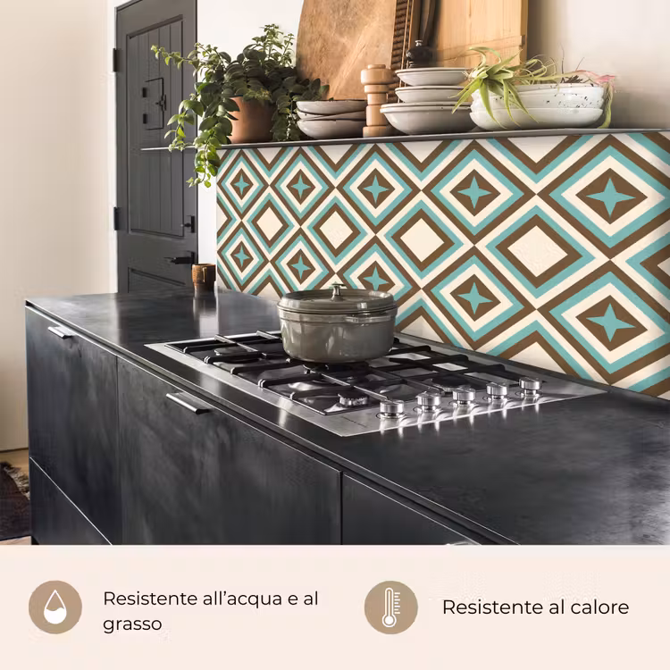Schienale cucina - Anni '50 - Stella - Design — 5