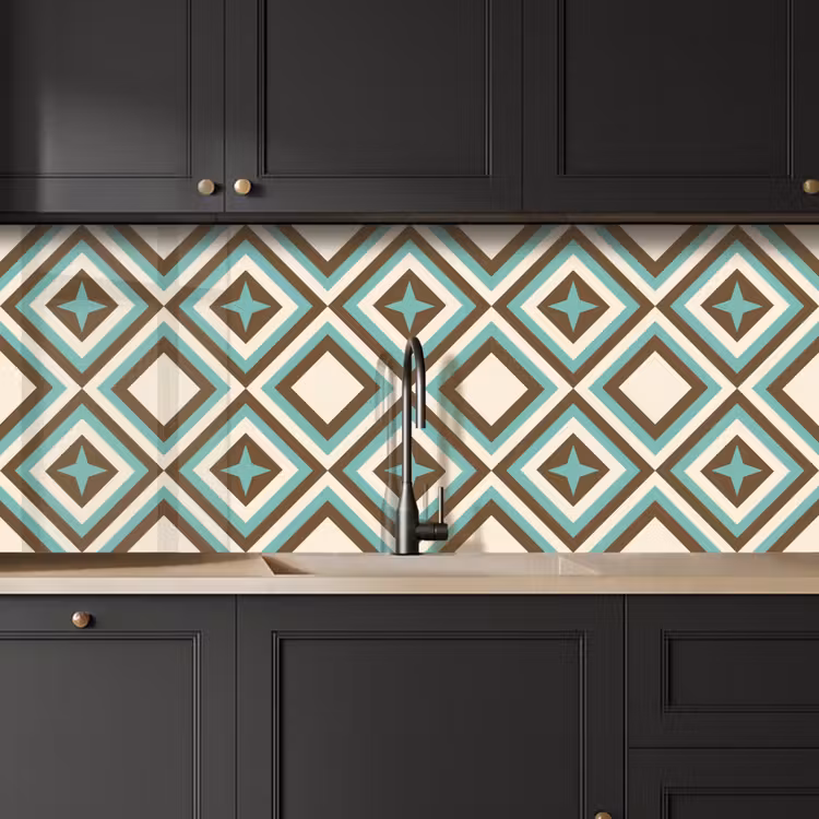 Schienale cucina - Anni '50 - Stella - Design — 6