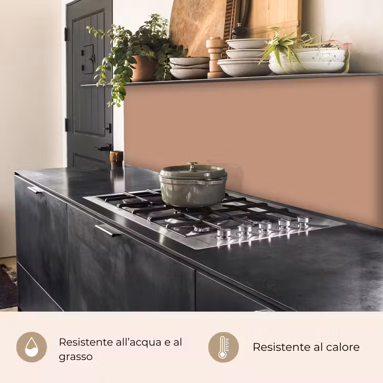 Schienale cucina - Beige - Colore - Rosa — 5