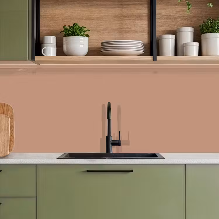 Schienale cucina - Beige - Colore - Rosa — 8