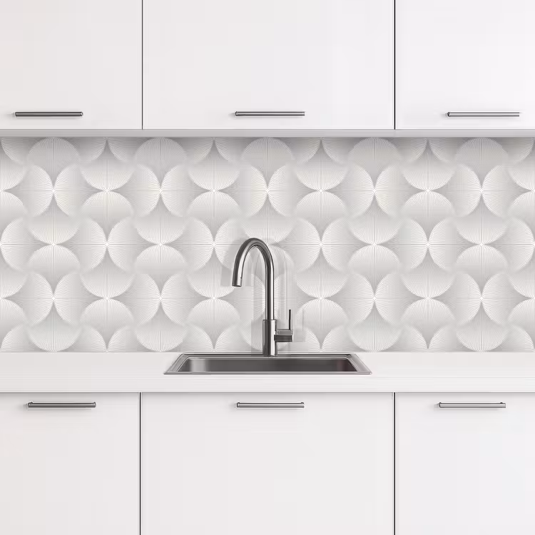 Schienale cucina - Modelli - Argento - Retrò — 4