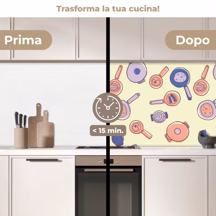 Schienale cucina - Pan - Anni '50 - Modello — 3