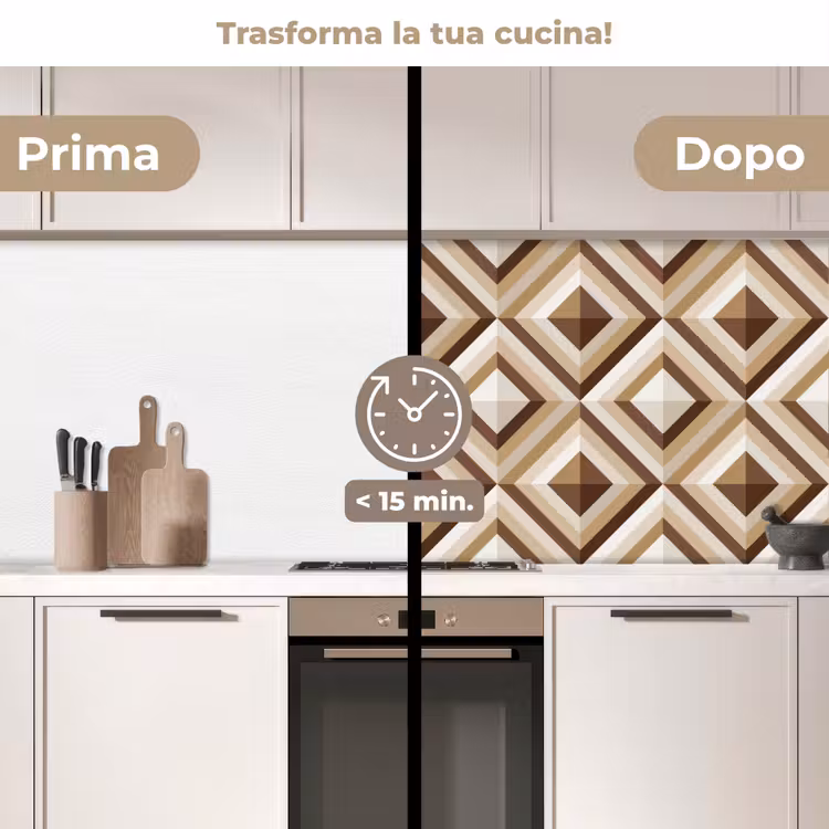 Schienale cucina - Retro - Stella - Design — 3